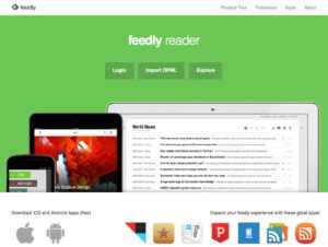Abbildung 1: Feedly.com bietet Ihnen weniger Sicherheit als Tiny Tiny RSS auf Ihrem Pi.