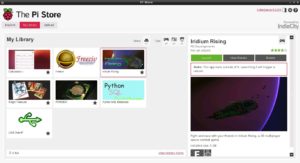 Abbildung 1: Installierte Software können Sie auch direkt aus dem PiStore heraus starten.