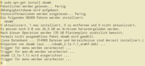 Abbildung 5: Mit »apt-get« installieren Sie Software aus den Repositories von Raspbian.