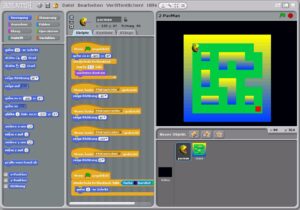 Abbildung 1: Absolute Einsteiger greifen auf die visuelle Programmiersprache Scratch zurück.