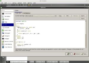 Abbildung 2: Fans von C++ sollten auf dem RasPi die schlanke IDE Qt Creator verwenden.