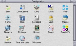 Abbildung 1: Das Modul Configuration umfasst die wichtigsten Systemeinstellungen.