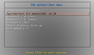 Abbildung 1: Ubuntu reiht sich nun in die zum Booten verfügbaren Systeme ein.