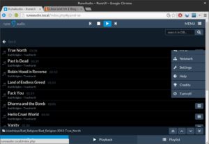 Abbildung 4: Im Gegensatz zu Volumio bietet RuneAudio nur einen Ordner-Browser.