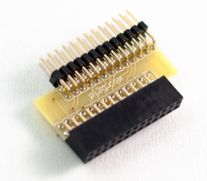 Abbildung 4: Spezielle Adapter-Platinen machen für das Modell B gedachte Erweiterungsboards kompatibel.