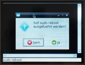 Abbildung 6: Um das versehentliche Ausführen von Programmen zu verhindern, erfolgt auf Wunsch eine interaktive Abfrage.