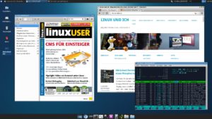 Abbildung 7: Das offizielle Linux-Image mit XFCE als Desktop-Umgebung auf Basis von Xubuntu&nbsp;13.10.