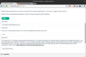 Abbildung 7: Einen Google-Account müssen Sie mitsamt E-Mail-Adresse und Device-ID eintragen.