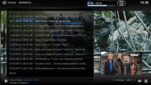 Abbildung 7: Mit dem Mediathek-Addon streamen Sie den Tatort oder andere Sendungen der öffentlich-rechtlichen Anbieter auf den Fernseher.