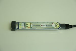 Abbildung 2: Bitscope Micro – Unterseite.
