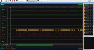 Abbildung 5: Der Logic Analyzer Bitscope Logic nimmt hier eine Analyse von I»2«C-Daten vor.