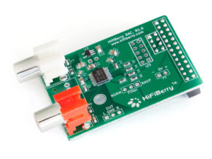 Abbildung 7: Der Hersteller bietet die kleine Soundkarte Hifiberry in verschiedenen Ausführungen an, unter anderem mit analogem oder digitalem Ausgang. (Bild: hifiberry.com)