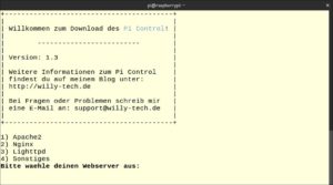 Abbildung 1: Ein kleines Installationsskript hilft unter Raspbian beim Einspielen von Pi&nbsp;Control in das Dateisystem.