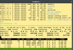 Abbildung 6: Unter Xbian stehen alle Programme bereit, die Sie von gewöhnlichen Debian-Installation gewohnt sind.