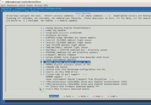 Abbildung 4: Mit dem entsprechenden Menüpunkt integrieren Sie den Treiber in den Kernel.