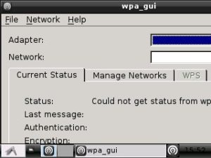 Abbildung 5: Viele Dialoge der LXDE-Desktop-Umgebung oder eigenständiger Anwendungen fallen zu groß für das Display aus.