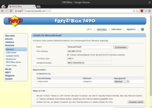 Abbildung 5: Für die Port-Weiterleitung muss der Raspberry Pi vom Router immer dieselbe IP zugewiesen bekommen.