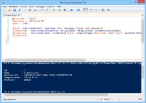 Abbildung 1: Nach dem erfolgreichen Ausführen des Cmdlets enthält die Variable »$cimSession« das CIMSession-Objekt mit Objekt-ID, Namen und weiteren Parametern.