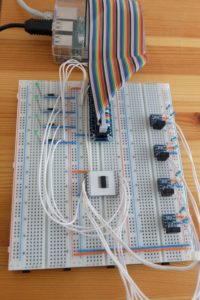 Abbildung 3: Der Versuchsaufbau mit dem PCA9516.