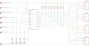 Abbildung 4: Der Schaltplan für den Versuchsaufbau samt Status-LEDs.