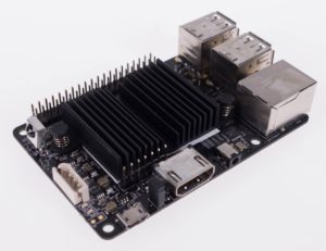 Abbildung 2: Klein, schwarz, stark: der Odroid-C2.
