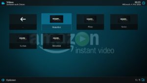 Abbildung 9: Auf interessante Videos erhalten Sie am schnellsten Zugriff, wenn Sie diese über die Amazon-Webseite zur Watchlist hinzufügen.