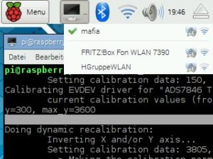 Abbildung 5: Raspbian unterstützt wie gewohnt das in den RasPi&nbsp;3 integrierte WLAN-Modul ohne weitere Anpassungen am System.
