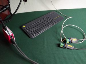 Abbildung 3: Ein erster Versuch auf dem Berliner Boot des Autors zeigte, dass das Prinzip funktioniert.