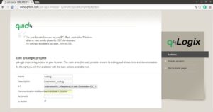 Abbildung 5: Ein neues Projekt erstellen Sie mit wenigen Angaben, darunter die IP-Adresse des Conmeleon C1, die Sie am einfachsten über das Management-Interface des Routers ermitteln.