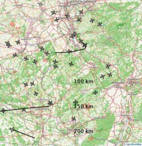 Abbildung 10: Die COCO-Antenne mit fünf Elementen empfängt Signale von bis zu 250 Kilometer entfernten Flugzeugen.