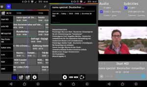 Abbildung 8: Mit der DVBLink-App sehen Sie das TV-Programm ein, planen Aufnahmen und streamen das TV-Bild aufs Handy.