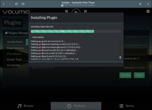 Abbildung 4: Über die Plugin-Verwaltung ergänzen Sie Volumio um weitere Funktionen wie Unterstützung für Spotify.