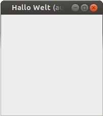 Abbildung 1: Die Ausgabe unseres Hallo-Welt-Programms.
