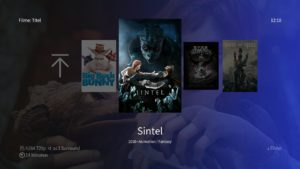 Abbildung 7: OSMC verwendet einen eigenen Skin. Es enthält aber auch die neuen Kodi-Themes, die sich mit wenigen Klicks aktivieren lassen.