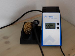 Abbildung 4: Wer häufig lötet, kommt an einer Lötstation wie der Ersa i-Con Pico kaum vorbei.