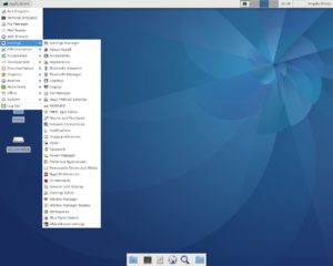 Abbildung 1: XFCE stellt zahlreiche Tools zum Einstellen des Systems bereit.