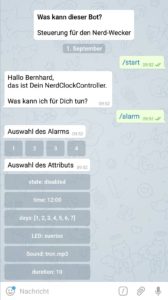 Abbildung 6: Für eine Software wie den Nerd-Wecker (siehe Artikel in dieser Ausgabe) benötigen Sie komplexere Dialoge mit verschiedenen Tastaturen, um alle gewünschten Funktionen abzudecken.