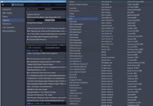 Abbildung 5: Beim Umstellen der Sprache auf Deutsch benutzt Waveform8 einen etwas klobigen Font. Wählen Sie stattdessen »OxygenSans«, dann erscheint die Schrift auch auf Deutsch gestochen scharf und nicht zu groß.
