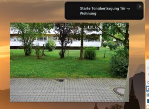 Abbildung 7: Der Omxplayer zeigt das vom Pi Zero übertragene Bild an.