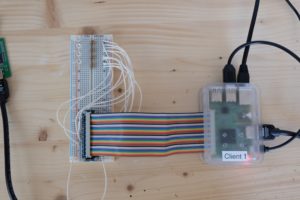 Abbildung 4: Testaufbau mit LEDs.