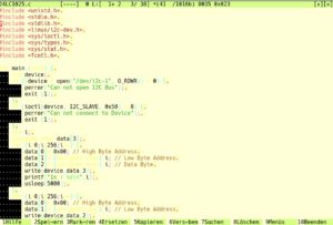 Abbildung 2: Der in Mc integrierte Texteditor verfügt über Syntax-Highlighting für verschiedene Programmiersprachen und Textformate.