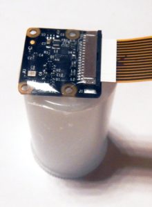 Abbildung 3: Den Kameraadapter setzen Sie anstelle eines Okulars ins Teleskop ein.