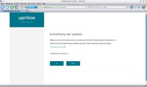 Abbildung 1: Die Funktion des Internet-Zugangs wird geprüft.