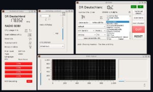 Abbildung 12: In Kombination mit Qt-DAB taugt der RSP2pro auch hervorragend zum Empfang von DAB+.