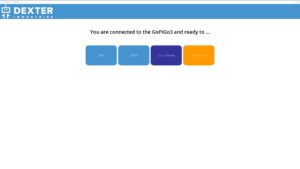 Abbildung 2: Sie programmieren den Roboter über ein Webfrontend. Die Startseite des GoPiGo3 führt zu den unterschiedlichen Programmierumgebungen und zur Dokumentation.