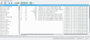 Abbildung 9: Allen Teilen eine Bauform zuzuweisen gestaltet sich wegen der gro&szlig;en Auswahl an M&ouml;glichkeiten etwas m&uuml;hsam. Der Suchbegriff <code>disc</code> vereinfacht die Auswahl eines Kondensators in Scheibenbauweise.