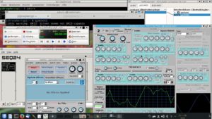 Abbildung 5: Die mehr als 600 Parameter des Software-Synthesizers Yoshimi bringen jeden Rechner an seine Grenzen. Betreibt man seine Oberfläche mit X11-Forwarding auf einem anderen Rechner, lässt sich auch mit einem RasPi vernünftig damit arbeiten.