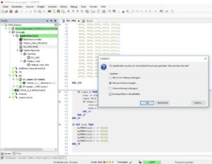 Abbildung 6: Ändern Sie Konstanten, müssen Sie sich über den Punkt<span class="ui-element">Mit Download einloggen</span> anmelden, weil die Software die Modifikationen sonst nicht übernimmt.