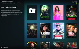 Abbildung 8: Die Entwickler betonen in der Ankündigung von Kodi 18.0, dass das Mediacenter nun Streaming-Dienste wie Netflix unterstützt. Deren Integration erfordert jedoch nach wie vor viel Handarbeit.