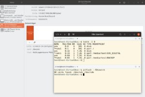Abbildung 1: PiFlash ermittelt die Ger&auml;te-IDs aller Flash-Speichermedien, unterscheidet dabei aber nicht zwischen SD-Karten und USB-Sticks. Zur Sicherheit kontrollieren Sie die Wahl der ID mit einem Tool wie Gnome Disks.